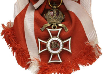 Ein Orden als Zeichen der Ehre…