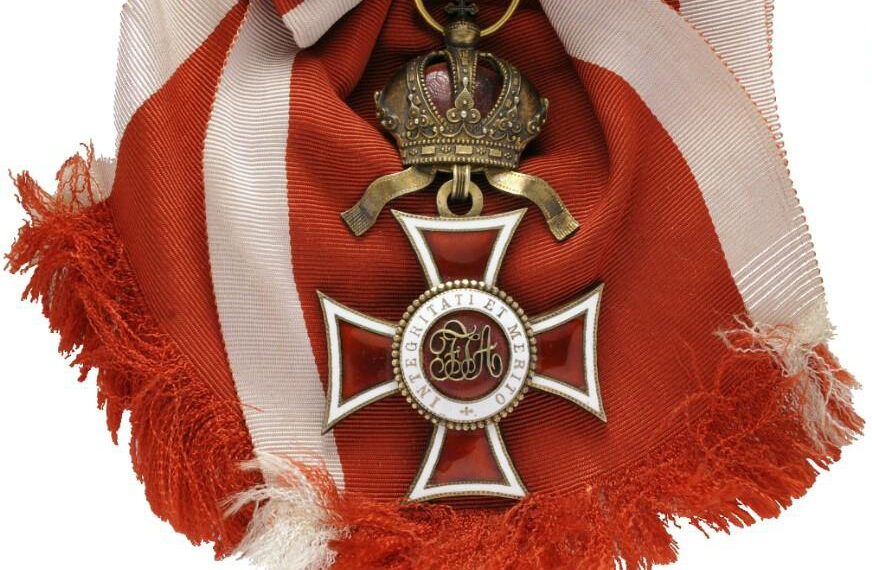 Ein Orden als Zeichen der Ehre…