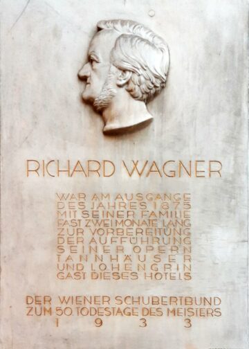 Steinernes Gedenken: Richard Wagner