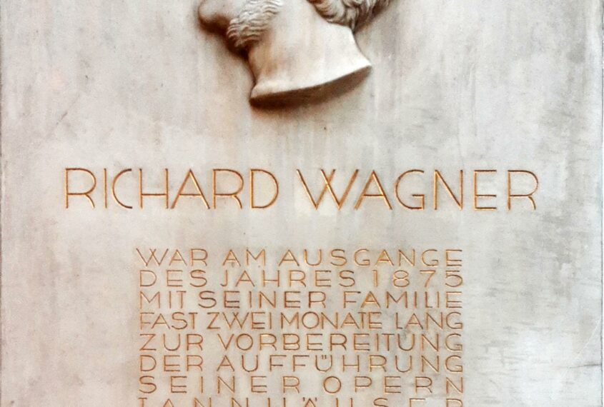Steinernes Gedenken: Richard Wagner