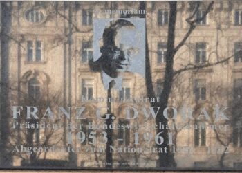 Steinernes Gedenken: Franz G. Dworak